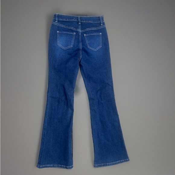 YMI Girls Flare Jeans Size 12 never worn denim youth flare - Picture 2 of 2